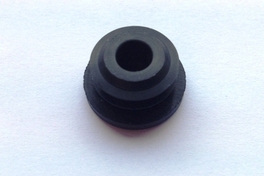 Dru afdichtplug 15mm viton zwart 601675