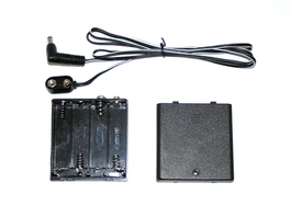 Dru batterijhouder 4x batterij 1,5v aa 8