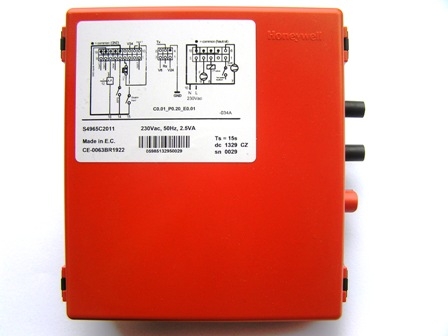 Dru branderautomaat Honeywell esys-02 s4 - afb. 1