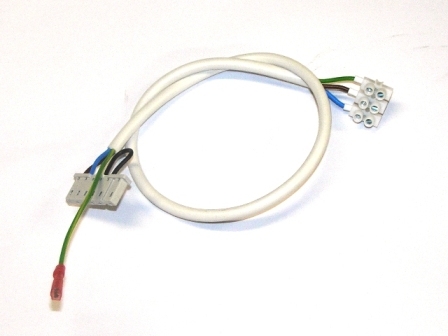 Dru connector + bedrading ventilatoraans - afb. 1