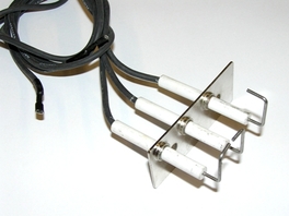 Dru ontstekingselectr./ionis. aangegoten