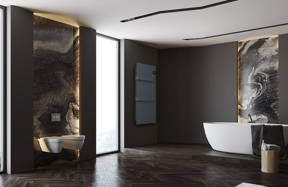 E-Comfort Onsen 900x400 - 750W - Structuur Grijs RAL 7024 DRL - afb. 4