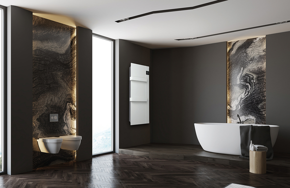 E-Comfort Onsen 900x400 - 750W - Structuur Wit RAL9003 DRL - afb. 4