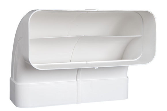 ECO+ hoekstuk 220x90mm V 90 - afb. 1