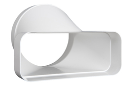 ECO+ overgangstuk recht O150mm -220x90mm