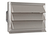 ECO+ RVS buitenrooster 169x77 vaste lame - afb. 1