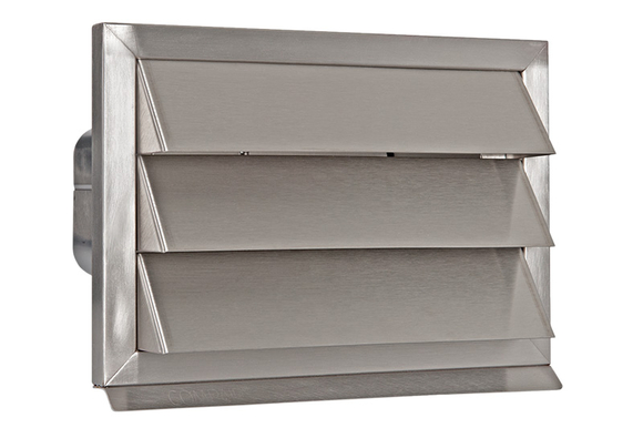 ECO+ RVS buitenrooster 169x77 vaste lame - afb. 1