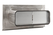 ECO+ RVS buitenrooster 222x89 vaste lame - afb. 2
