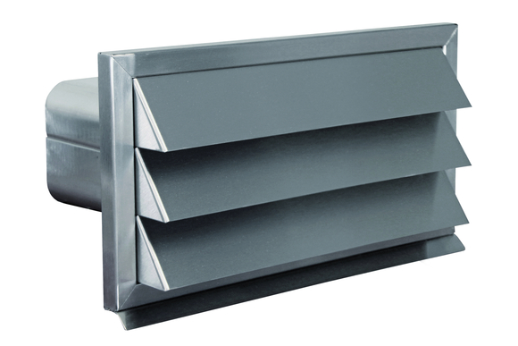 ECO+ RVS buitenrooster 222x89 vaste lame - afb. 3