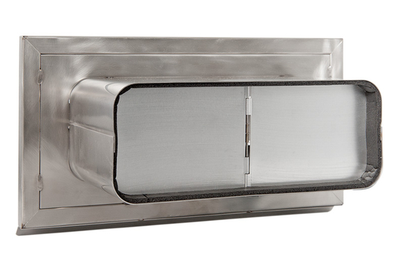 ECO+ RVS buitenrooster 222x89 vaste lame - afb. 2