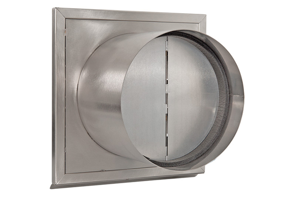 ECO+ RVS buitenrooster O180mm vaste lame - afb. 2