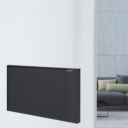 Elek. paneelrad. E-Comfort Klima Wifi 504x1010 1500W RAL7024 DRL - afb. 4