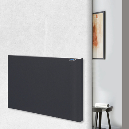 Elek. paneelrad. E-Comfort Klima Wifi 504x1010 1500W RAL7024 DRL - afb. 3