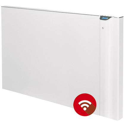 Elektr. radiator E-Comfort Klima Wifi 504x675 750W RAL9003 DRL - afb. 1