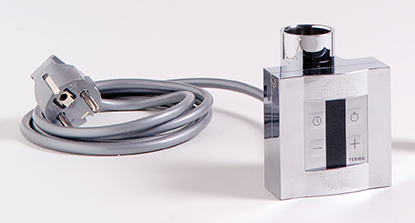 Elektr. radiatorregeling E-Comfort KTX4 chroom excl. elem. DRL - afb. 1