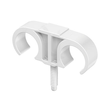 Enkele vloerbeugel nylon 16-19mm 6mm - afb. 1