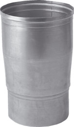 Enkelw. alu. verloop 130x150mm 450420 - afb. 1