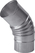 Enkelw.alu.bocht 90mm 45 gr. 450114 - afb. 1