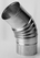Enkelw.alu.bocht 90mm 45 gr. 450114 - afb. 2