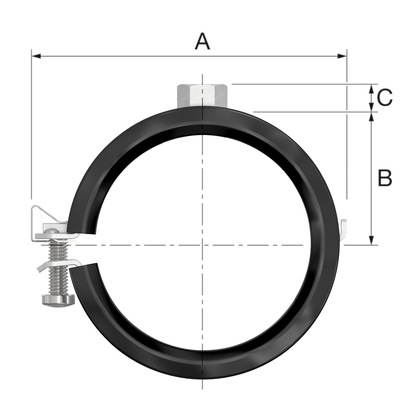 Flamco BSA 8x33-37mm met inlage - afb. 7