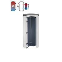 Flamco buffervat LS 500 wit met isolatie