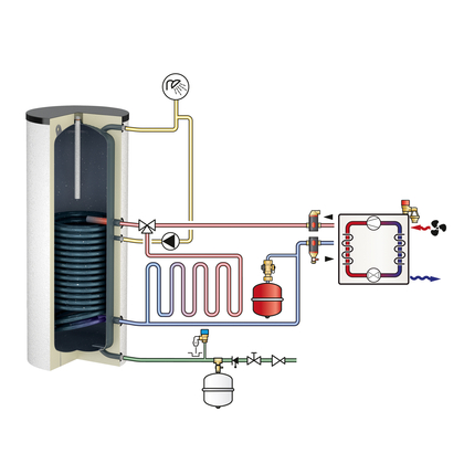 Flamco Duo HLS 400 oranje 18178 - afb. 6