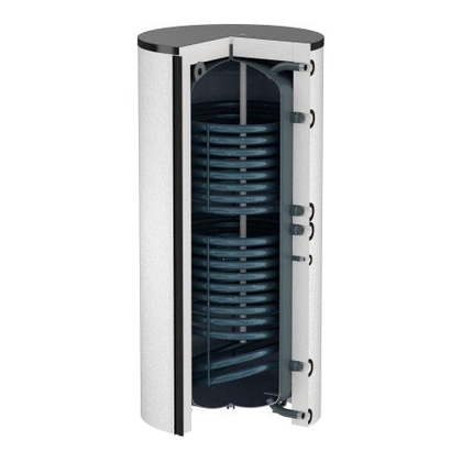 Flamco Duo solar 750L met isolatie wit 1 - afb. 1