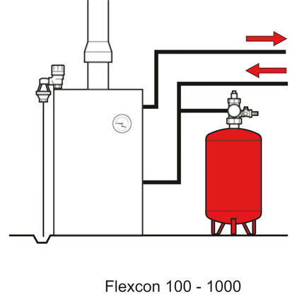 Flamco Flexcon exp.vat 140-__ 16130 - afb. 3