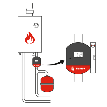 Flamco Flexcon PA sensor v. drukbehoud C - afb. 7