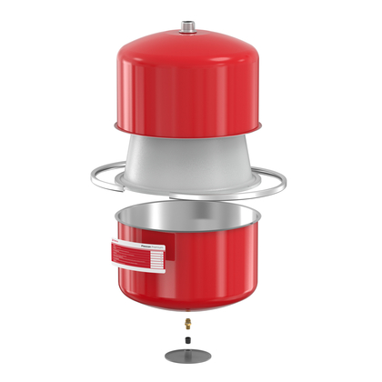 Flamco Flexcon Premium 18/0,5 3bar rood 16916 - afb. 6