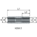 Flamco koppelmoer M8xM8 Bi. - afb. 31