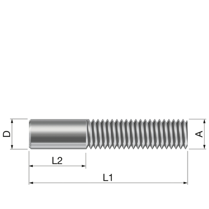 Flamco koppelmoer M8xM8 Bi. - afb. 34