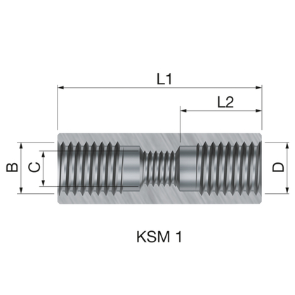 Flamco koppelmoer M8xM8 Bi. - afb. 11