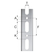 Flamco rail R1 verzinkt lengte a 2 mtr. - afb. 2