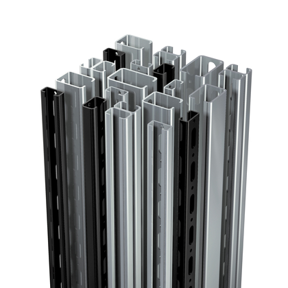 Flamco rail R2 verzinkt lengte a 2 mtr - afb. 1