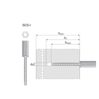 Flamco Scs Betonschroef 7,5x35 M8/m10 82