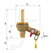 Flamco vuilschraper Smart 31250 - afb. 1