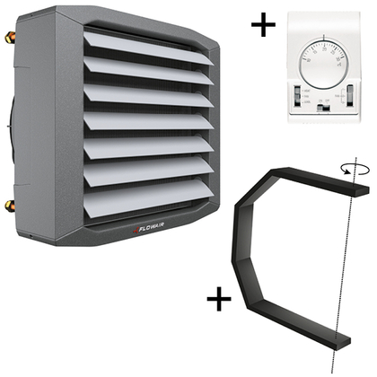 Flowair Basic Line Luchtverw. LEO S1-AC fan+TS therm DRL - afb. 1