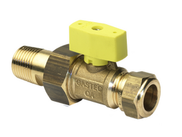 Gaskogelkr.1/2"buix15mm knel recht