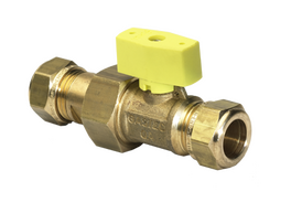 Gaskraan 15x15 knel recht