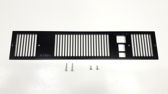 Grille 500 D/E zwart 170341 - afb. 1