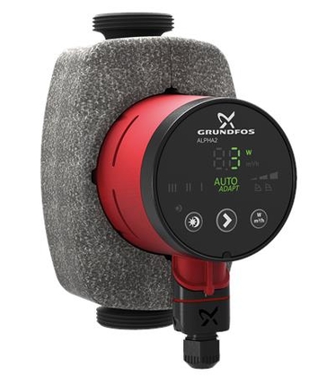 Grundf ALPHA2 25-60 180mm 230V 99411175 - afb. 2
