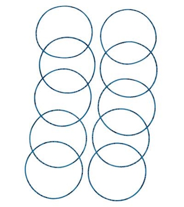 Grundfos pakkingset huis CH8 (set a 10st - afb. 1