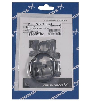 Grundfos sealset type B N 16 BUBE 986601 - afb. 1