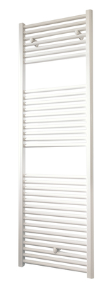 Handdoekradiator LISA 4x1/2" RAL9016 763x600 recht 355W DRL - afb. 1