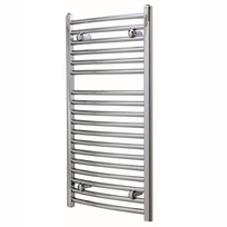 Handdoekradiator Lisa recht chroom 1775x500 4x1/2" DRL