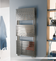 Handdoekradiator Stefania 1855x400x40 RVS gepol. 484W DRL