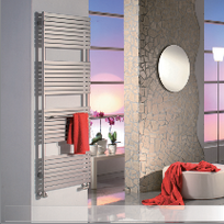Handdoekradiator Stefania 1855x500x40 RVS satin 636W DRL