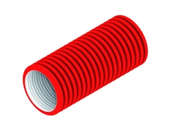 HB-plus Flex.slang rood rol a 50 mtr
