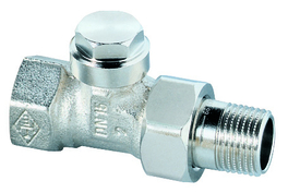 Heim.Voetventiel Regulux 3/8"Recht